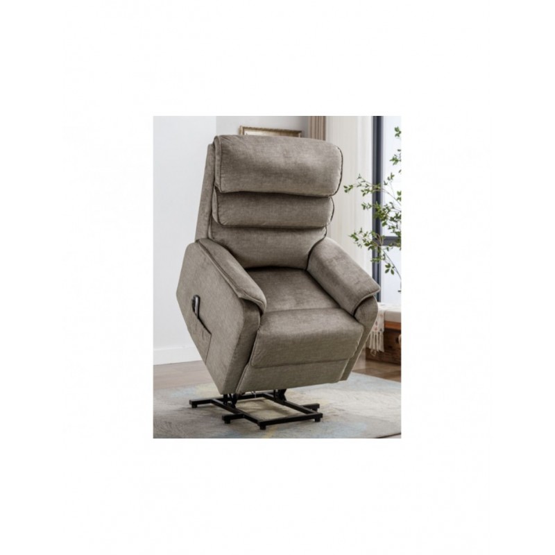 AM Savoy Electric L/T Dual Motor Chair Taupe